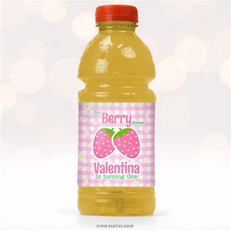Tutti Frutti Water Bottle Labels Etsy