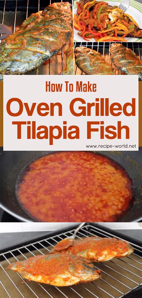 Recipe World How To Make Oven Grilled Tilapia Fish Recipe World