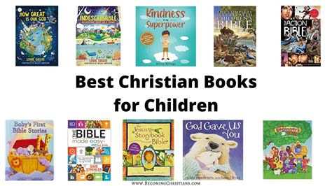 Best Christian Books For Children Updated Monthly Becoming Christians