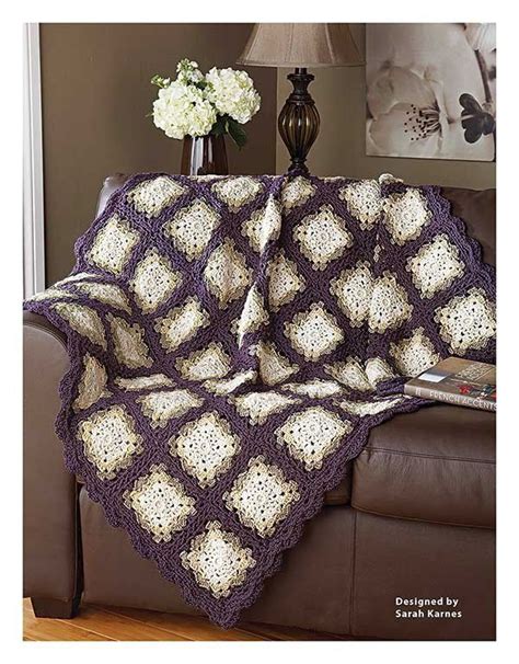The Best Of Mary Maxim Afghans At Home Maggies Crochet Afghan