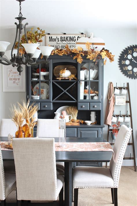 How To Decorate A Dining Room Hutch