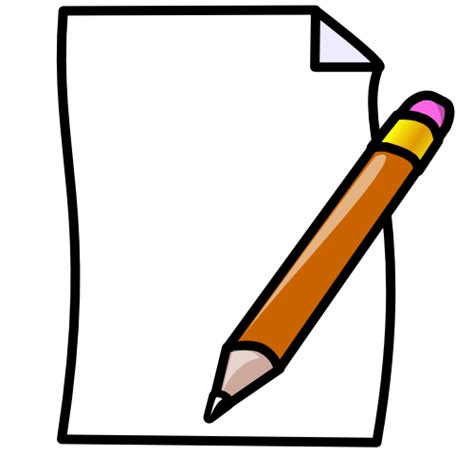 More than one review paper on same topic. Pencil Writing On Paper | Clipart Panda - Free Clipart Images
