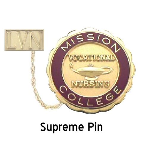 Mission College Supreme Pin J Brandt Recognition