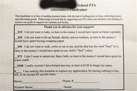 Letter asking for advice about money: Nobody Wants Another Bake Sale: Texas PTA's Funny Letter Goes Viral | TakePart