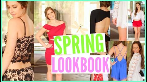Spring Outfit Lookbook 10 Outfits Courtney Lundquist Youtube
