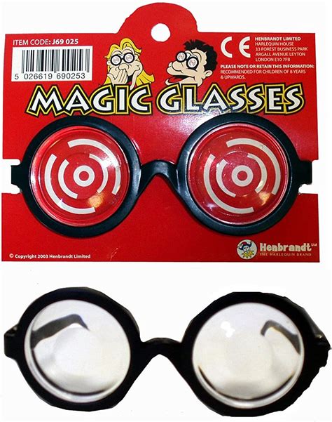 henbrandt nerd geek unisex fancy dress glasses goggles fun party fancy dress accessory amazon