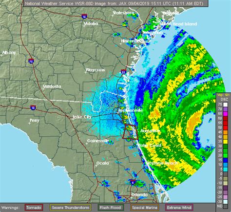 Interactive Hail Maps Hail Map For St Augustine Fl