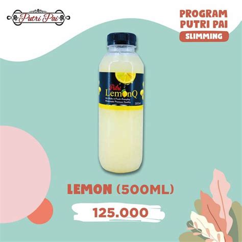 Jual Lemonq 500 Ml By Putri Pai Depok Sawangan Shopee Indonesia