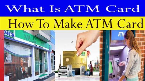 For your security, you will be prompted to enter your pin. What Is ATM Card||How To Make ATM Card||How To Activate ATM Card - YouTube