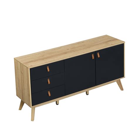 tallis two tone sideboard with 2 doors and 3 drawers 6 4599037493299