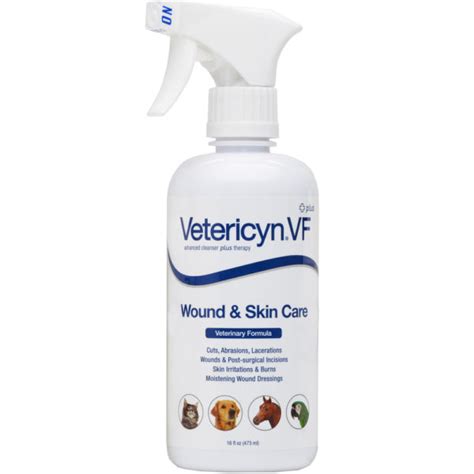 Vetericyn Vf Wound And Skin Care 16oz Trigger Naturally For Pets