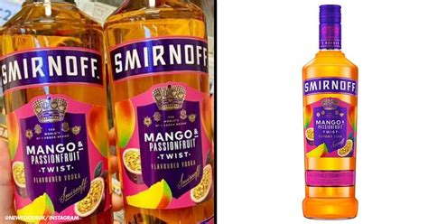 Smirnoff Has Just Launched A New Mango And Passionfruit Flavour Totum