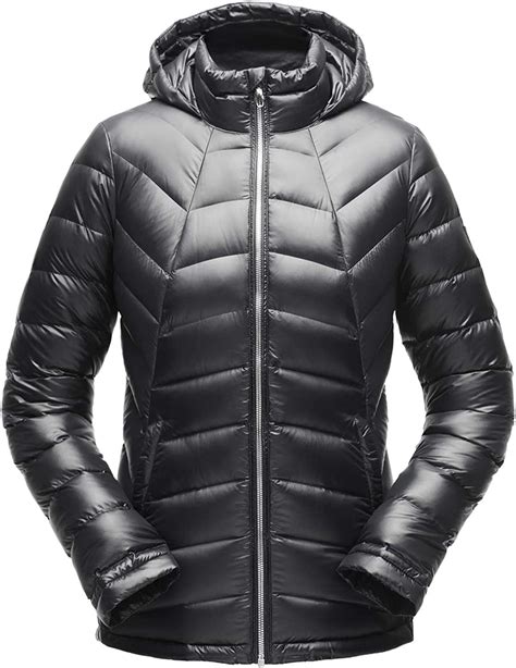 Spyder Womens Syrround Hoody Waterproof Down Jacket For Winter Sports