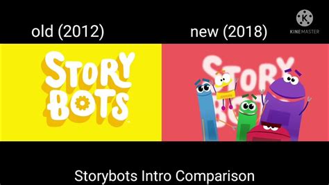 Storybots Intro Comparison Old Vs New Youtube