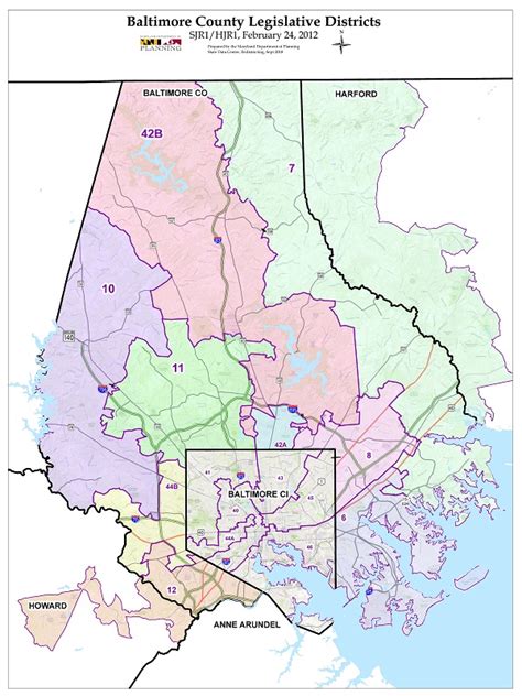 Maryland Legislative Districts