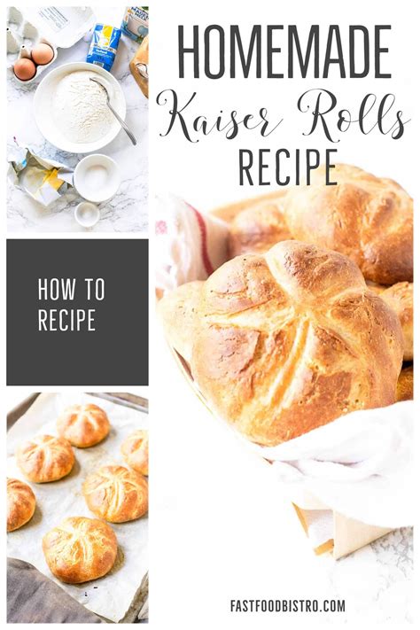 how to make kaiser rolls fast food bistro recipe kaiser rolls kaiser roll recipe food