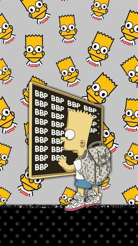 Bape Bart Simpson Wallpapers Wallpaper Cave