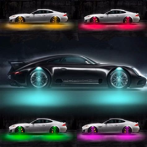 2021 Newest 8w Car Exterior Lights Wheel Led Light Accessories