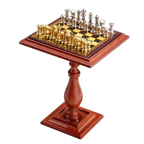1922 backgammon pieces 3d models. Miniature chess set and table magnet chess pieces 1:12 ...