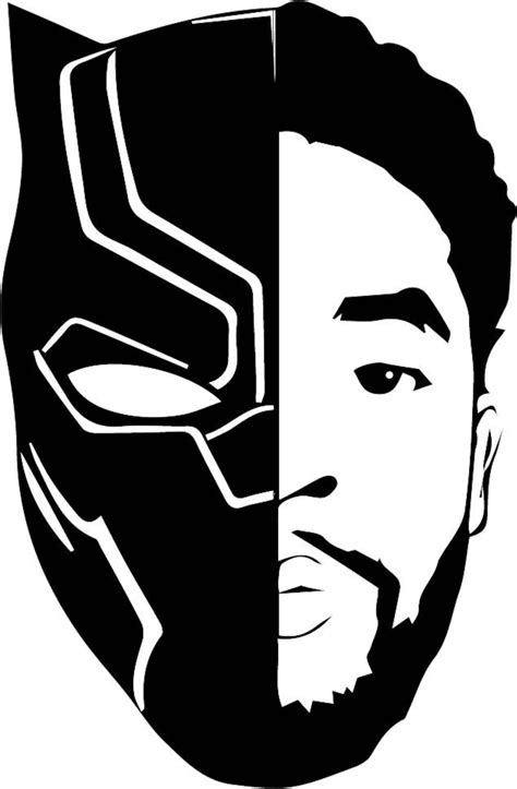 Black Panther Svg Wakanda Svg Marvel Black Panther Svg Etsy