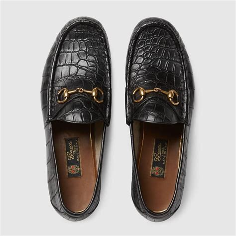 Shop The 1953 Horsebit Crocodile Loafer By Gucci Our 1953 Horsebit