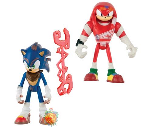 Sonic Boom Pack Plastic Figures Sonic And Knuckles Partytoyz Inc
