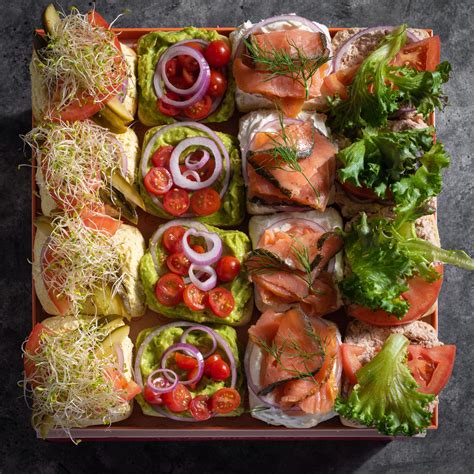 Sandwich Platter Compliments Platters
