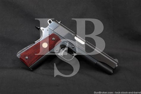 Colt Mk Iv Series 80 Government Enhanced 1911 45 Acp Semi Auto Pistol