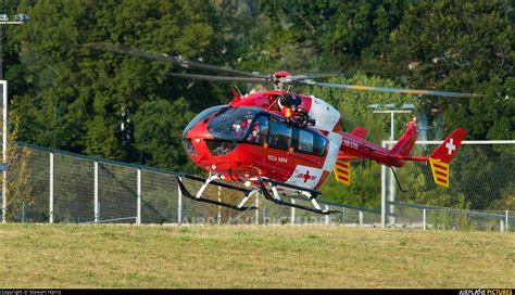Hb Zre Rega Swiss Air Ambulance Eurocopter Ec145 At Lausanne La