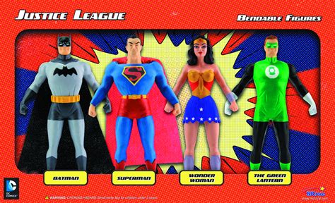 Apr132042 Justice League Bendable Figure Box Set Previews World