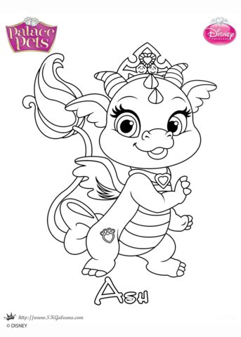Uploaded by brandon oberbrunner from public domain that can find it from google or other search engine and it's posted under topic palace pets coloring pages printable. Ash Princess coloring page | Free Printable Coloring Pages