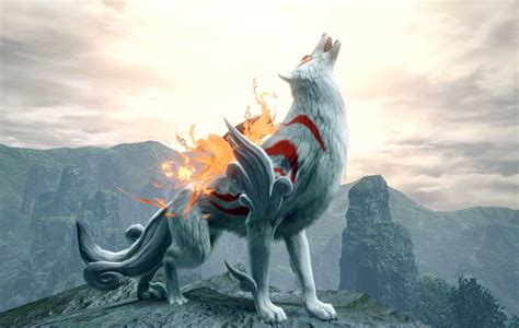 ‘monster Hunter Rise Adds Wolf Goddess Amaterasu From ‘Ōkami In Next