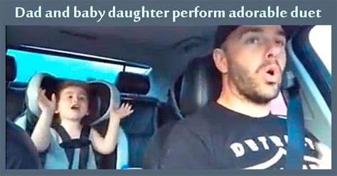 dad and daughter sing frozen