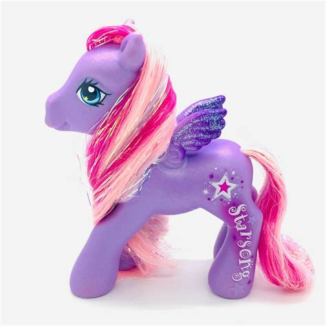 My Little Pony G3 Core Friends 25th Anniversary Purple Pegasus Mlp Starsong