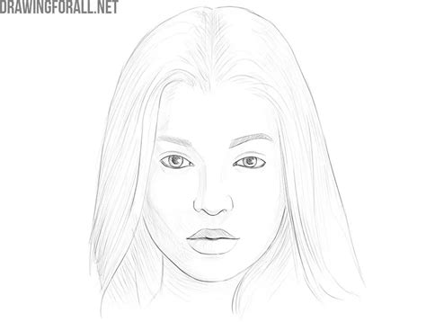How To Draw A Girl Face