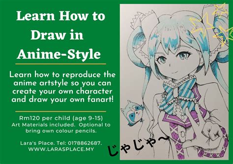 Anime Art Drawing Workshop March 2023