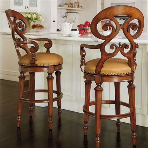 Modern kitchen bar stools come with excellent feet resting points that confer optimal sitting luxury. Luxury Bar Stools Swivel : Home Modern Decors - Designer ...