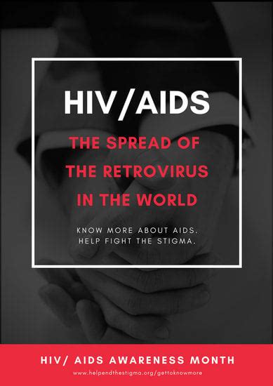 Hiv And Aids Poster Ideas