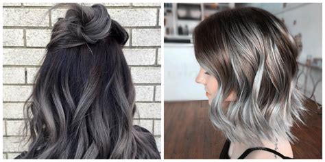 Grey Hair 2019 Trendy Gray Hair Colors 2019 And Tips For