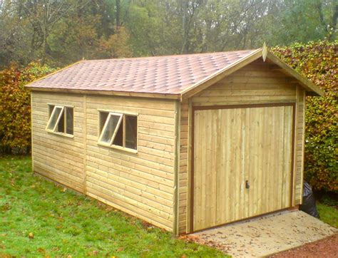 Wooden Garages Uk Timber Garages For Sale Tunstall Garden Buildings