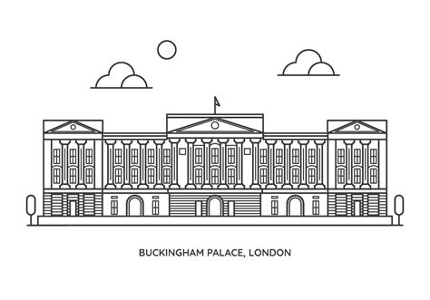 Buckingham Palace 276068 Vector Art At Vecteezy