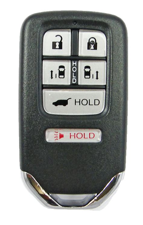 The reason for this difference is that the smart key fob also has a receiver and has to communicate with the car more often when it's inside or near the car. 2014 Honda Odyssey Remote Keyless Entry Key Fob ...