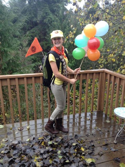 My DIY Russel Wilderness Explorer Costume From The Movie UP Disney