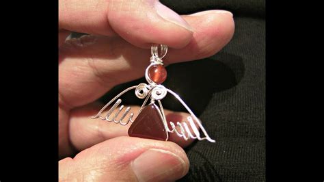 Diy Angel Pendant Ii How To Make A Silver Wire Wrapped