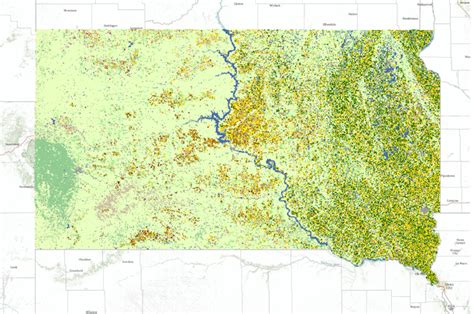 Usda Nass 2010 Cropland Data Layer South Dakota Data Basin