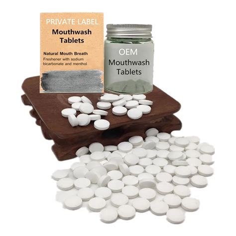 100 natural freshen breath mothwash tablets for travelling and home use buy mouthwash tablets