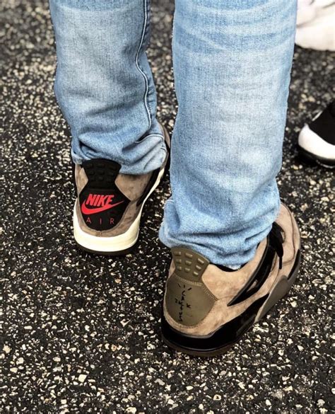 Travis Scott Air Jordan 4 Olive Release Date Sneakerfiles