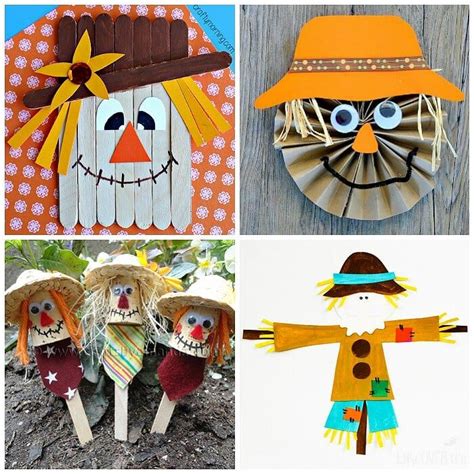 Easy Scarecrow Crafts For Kids · Pint Sized Treasures Scarecrow
