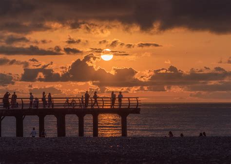 Sunset Piers Stanislav Tsybin Flickr