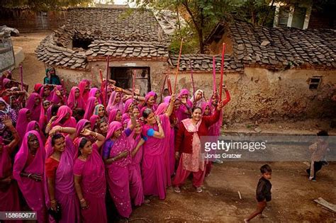 Members Of Gulabi Gang Photos And Premium High Res Pictures Getty Images